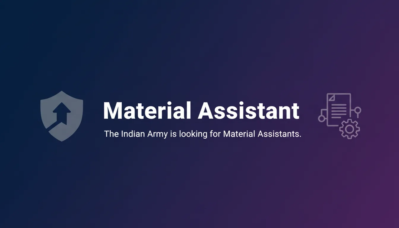 Material Assistant