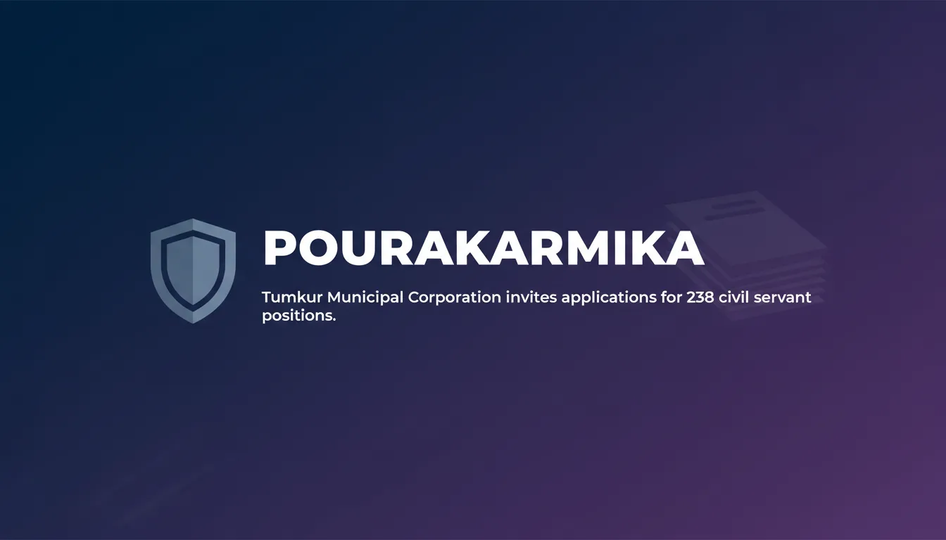 Pourakarmika Pourakarmika - Official Job Notification