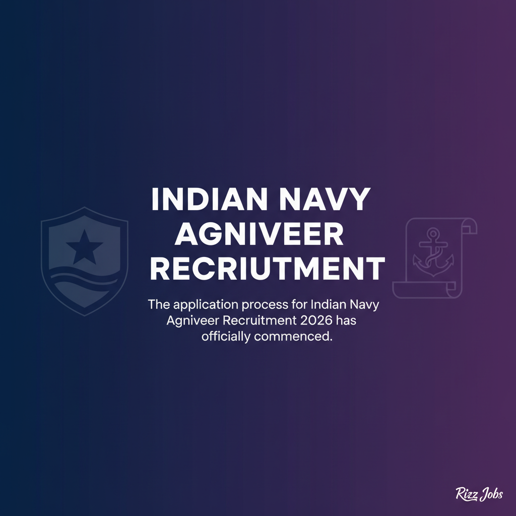 Indian Navy Agniveer Recruitment Indian Navy Agniveer Recruitment - Official Job Notification