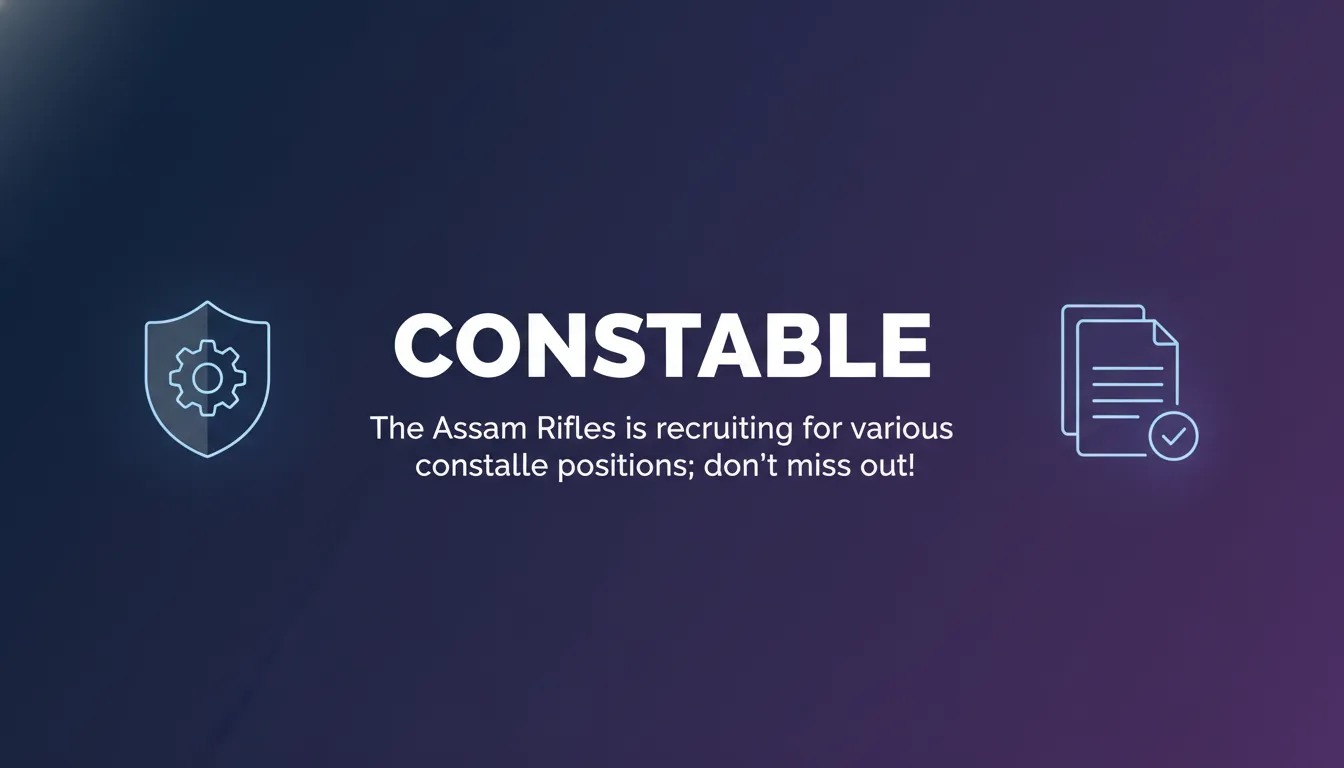 Constable - Official Job Notification