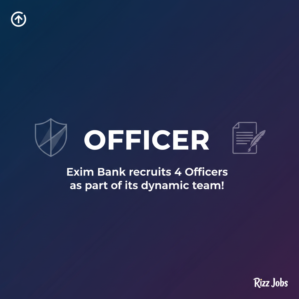 Officer Officer - Official Job Notification