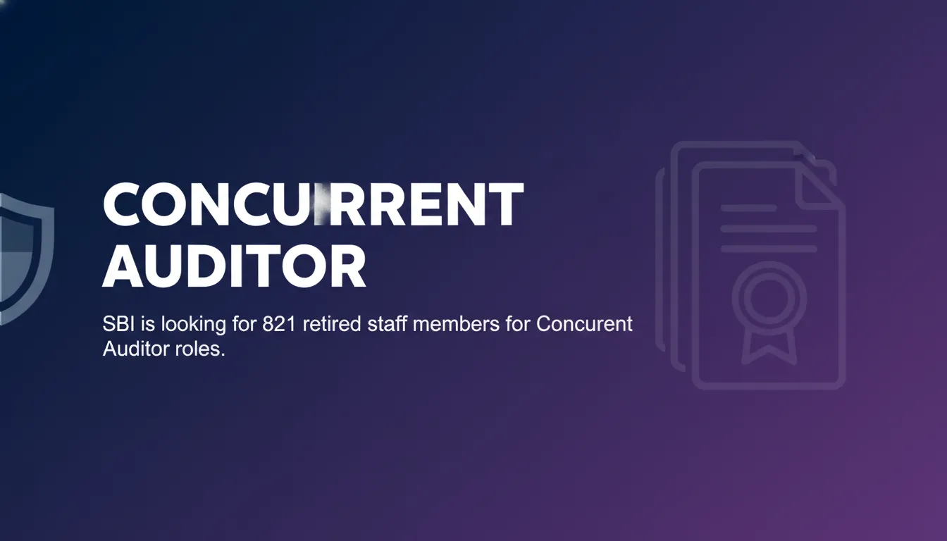 Concurrent Auditor Concurrent Auditor - Official Job Notification