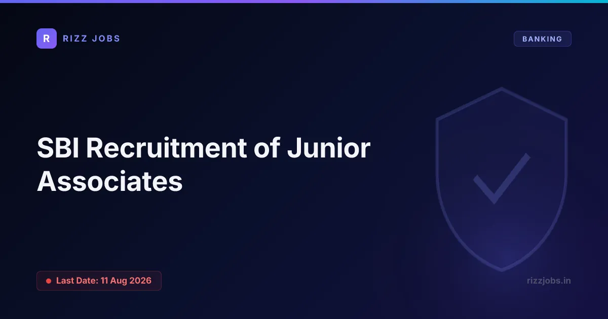 IBPS Recruitment of Junior Associates (Customer Support & Sales) SBI Recruitment of Junior Associates - Official Job Notification