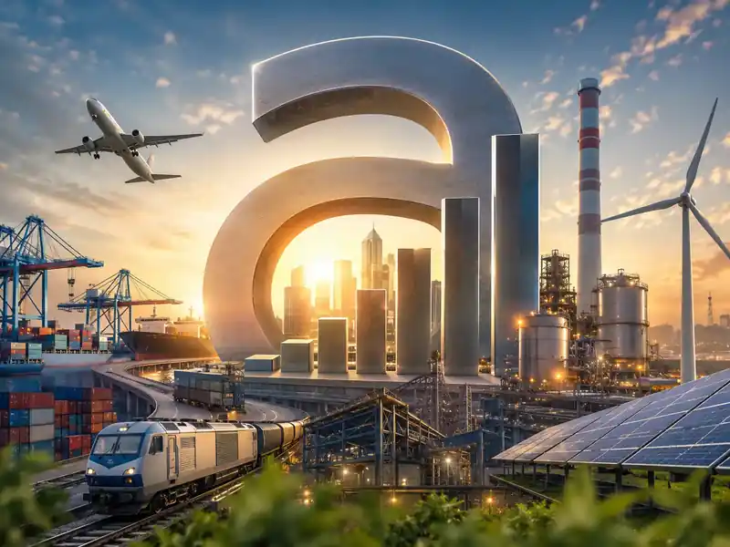 Adani Group infrastructure project in progress