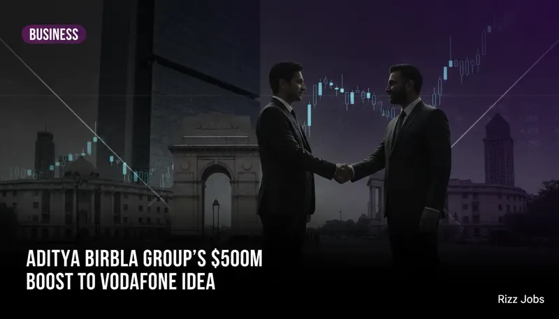 Aditya Birla Group's $500M Boost to Vodafone Idea — Rizz Jobs