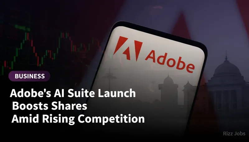 Adobe's AI Suite Launch Boosts Shares Amid Rising Competition — Rizz Jobs