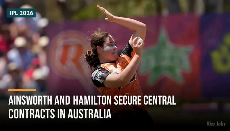 Ainsworth and Hamilton Secure Central Contracts in Australia — Rizz Jobs