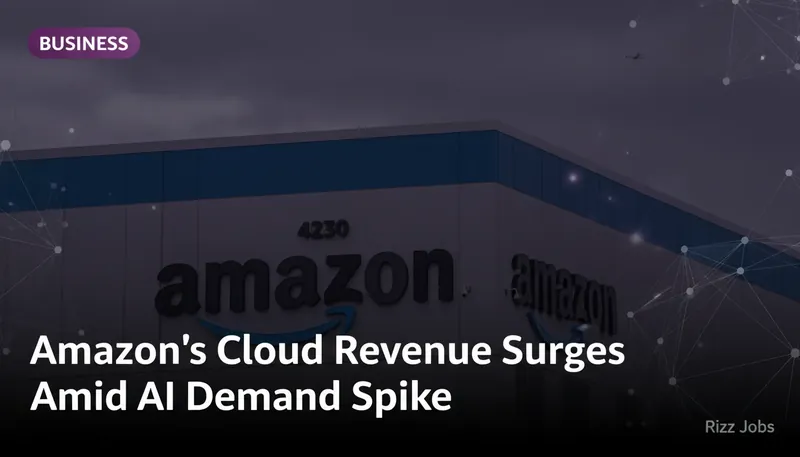 Amazon's Cloud Revenue Surges Amid AI Demand Spike — Rizz Jobs