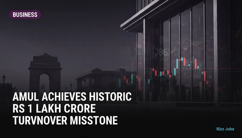 Amul Achieves Historic Rs 1 Lakh Crore Turnover Milestone — Rizz Jobs