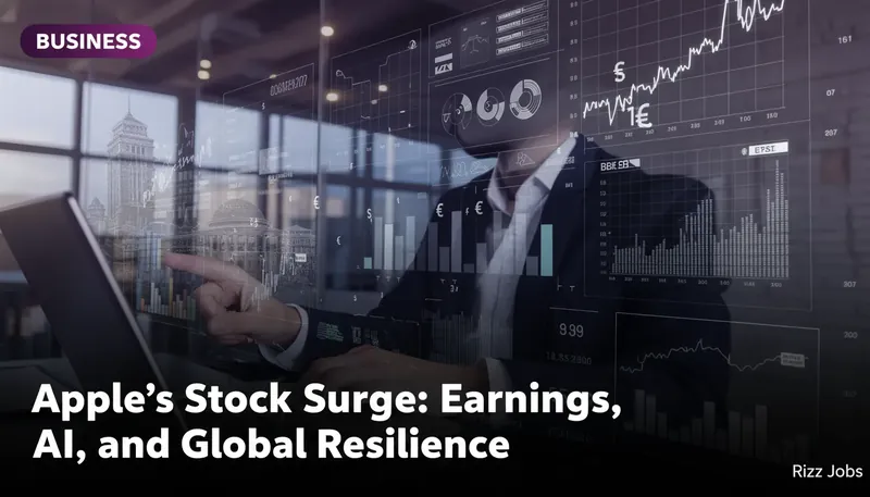 Apple's Stock Surge: Earnings, AI, and Global Resilience — Rizz Jobs