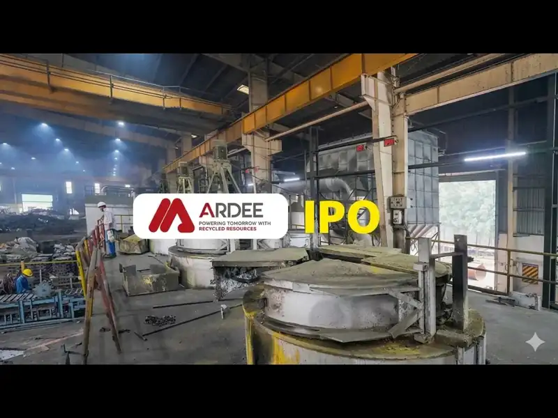 Ardee Industries IPO launch with investors analyzing market trends