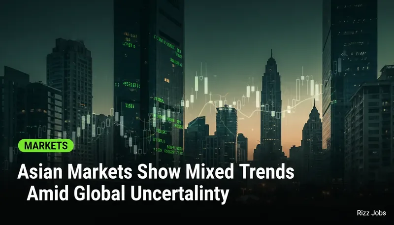 Asian Markets Show Mixed Trends Amid Global Uncertainty — Rizz Jobs