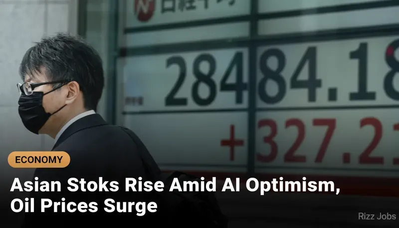 Asian Stocks Rise Amid AI Optimism, Oil Prices Surge — Rizz Jobs