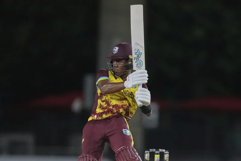 West Indies cricket team players in action