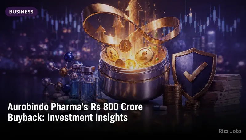 Aurobindo Pharma's Rs 800 Crore Buyback: Investment Insights — Rizz Jobs