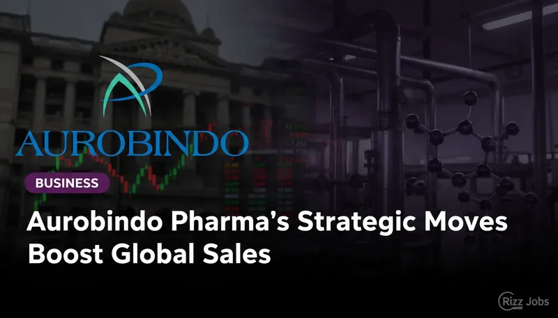 Aurobindo Pharma's Strategic Moves Boost Global Sales — Rizz Jobs