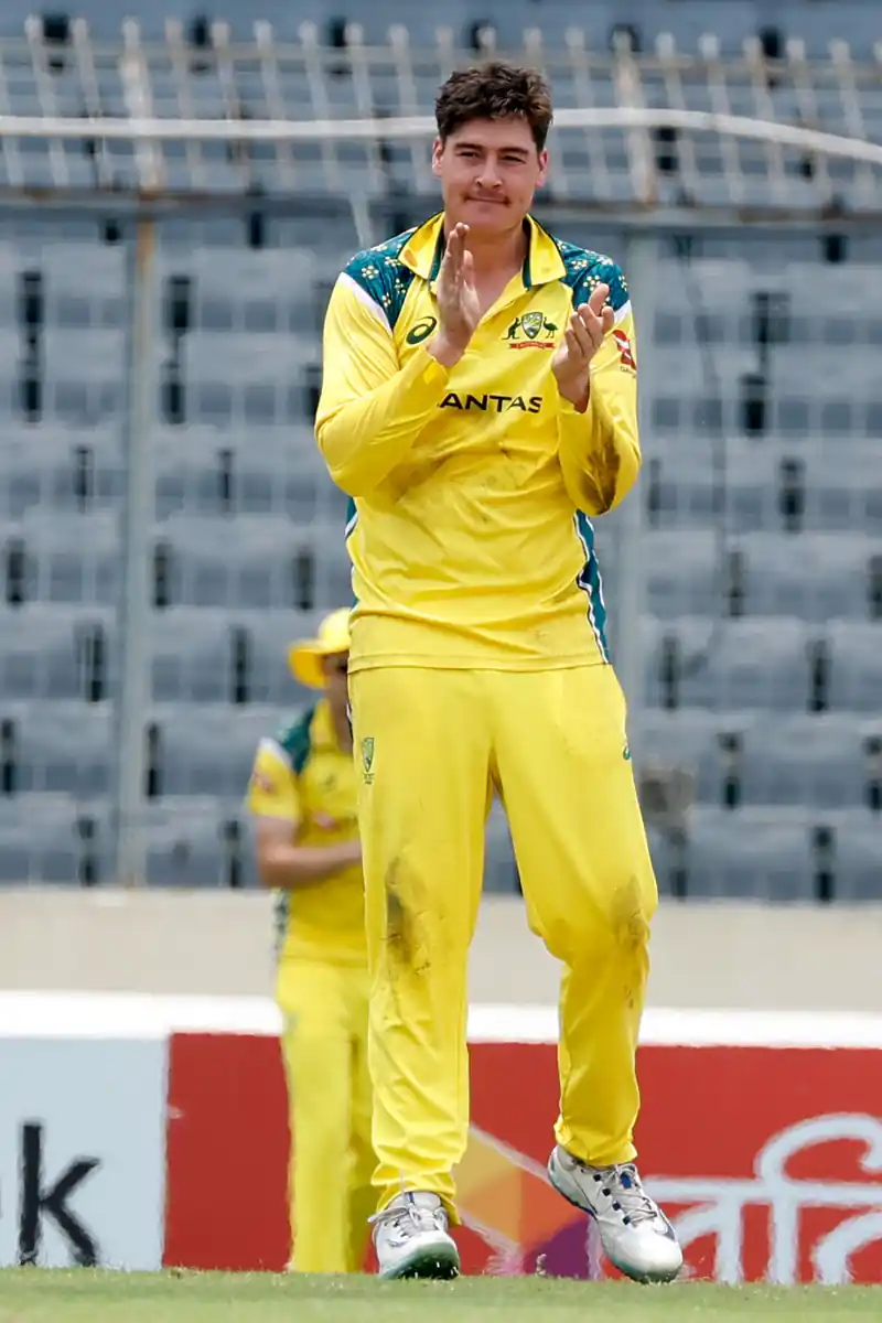 Australian cricket team strategizing for ODI World Cup