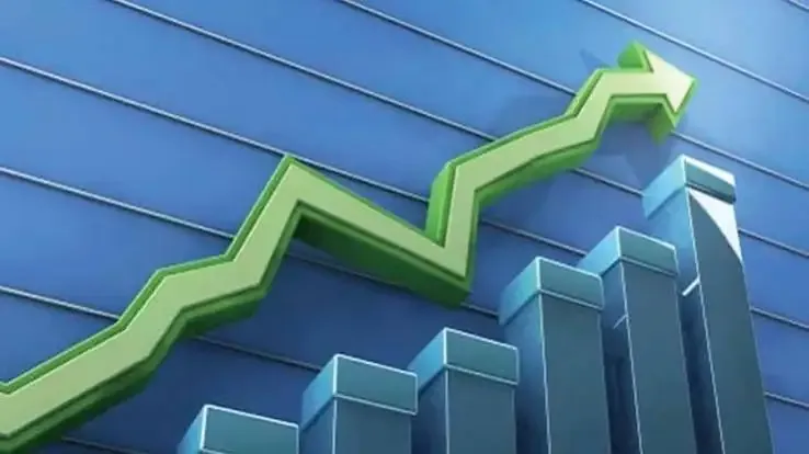 Avantel stock performance chart showing a rise