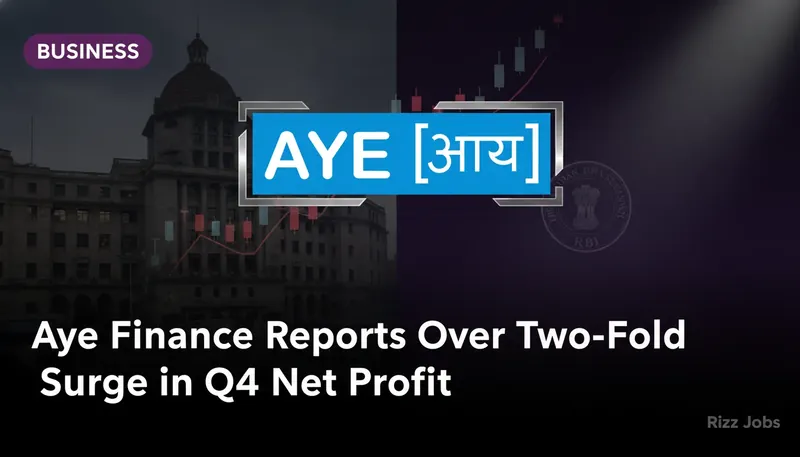 Aye Finance Reports Over Two-Fold Surge in Q4 Net Profit — Rizz Jobs