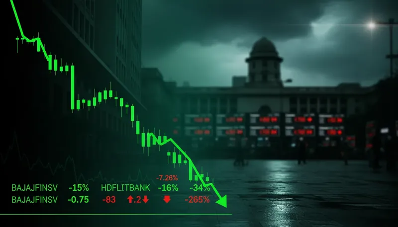 Bajaj Finserv, HDFC Bank Lead Sensex Stocks at 52-Week Lows — Rizz Jobs