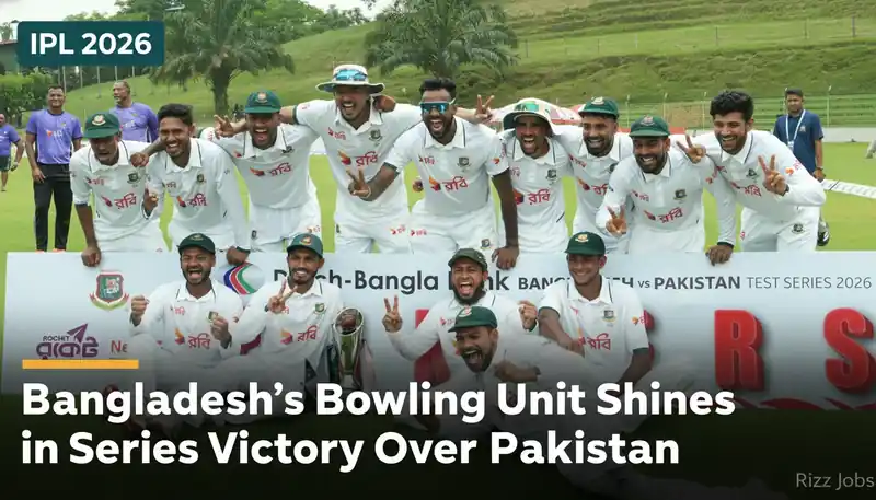 Bangladesh's Bowling Unit Shines in Series Victory Over Pakistan — Rizz Jobs