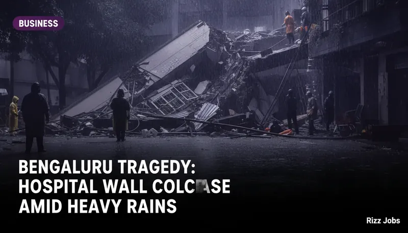 Bengaluru Tragedy: Hospital Wall Collapse Amid Heavy Rains — Rizz Jobs