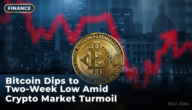 Bitcoin Dips to Two-Week Low Amid Crypto Market Turmoil — Rizz Jobs