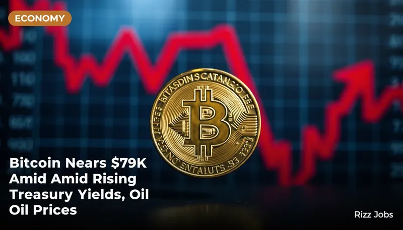 Bitcoin Nears $79K Amid Rising Treasury Yields, Oil Prices — Rizz Jobs