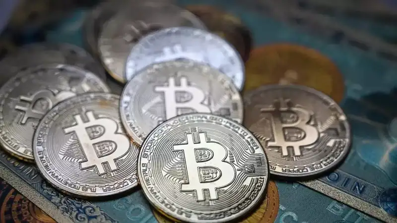 Bitcoin and ETF conversion concept