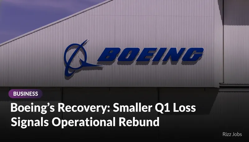 Boeing's Recovery: Smaller Q1 Loss Signals Operational Rebound — Rizz Jobs