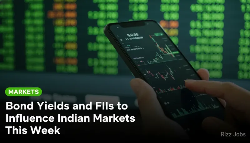 Bond Yields and FIIs to Influence Indian Markets This Week — Rizz Jobs