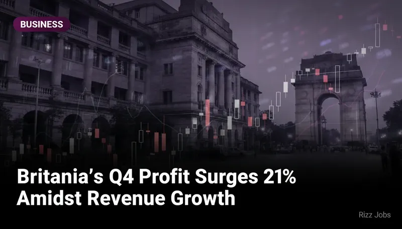 Britannia's Q4 Profit Surges 21% Amidst Revenue Growth — Rizz Jobs