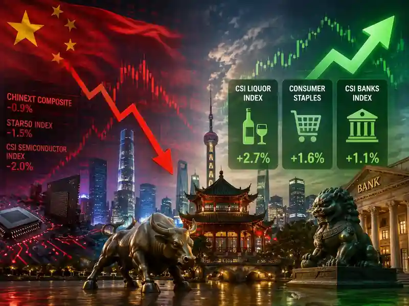 Stock market display board showing various stock prices