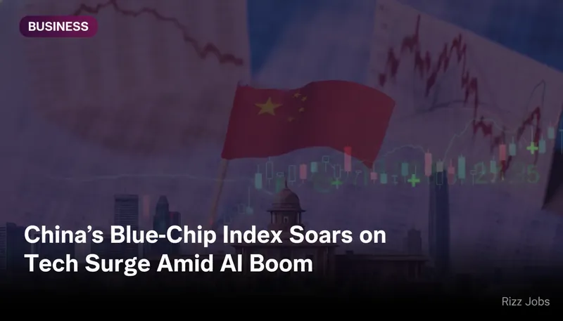 China's Blue-Chip Index Soars on Tech Surge Amid AI Boom — Rizz Jobs