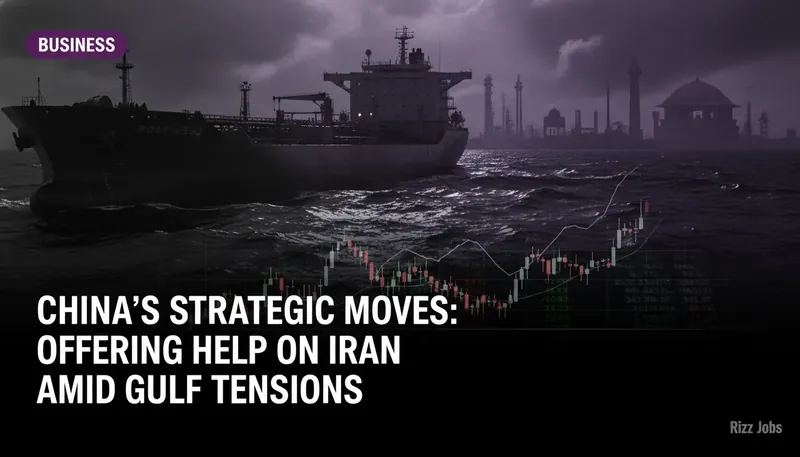 China's Strategic Moves: Offering Help on Iran Amid Gulf Tensions — Rizz Jobs