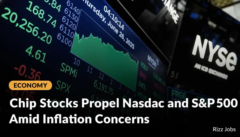 Chip Stocks Propel Nasdaq and S&P 500 Amid Inflation Concerns — Rizz Jobs