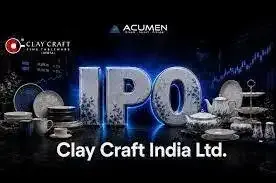 Clay Craft India IPO details and stock market chart