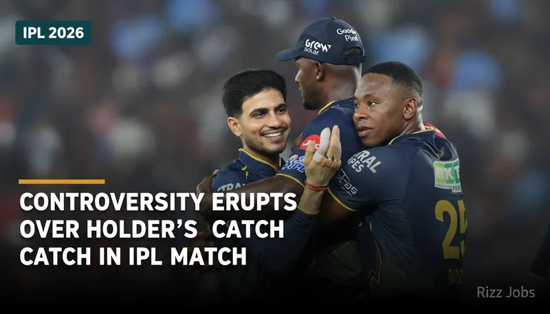 Controversy Erupts Over Holder's Catch in IPL Match — Rizz Jobs