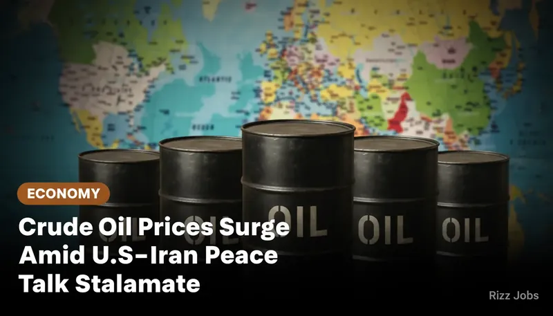 Crude Oil Prices Surge Amid U.S.-Iran Peace Talk Stalemate — Rizz Jobs