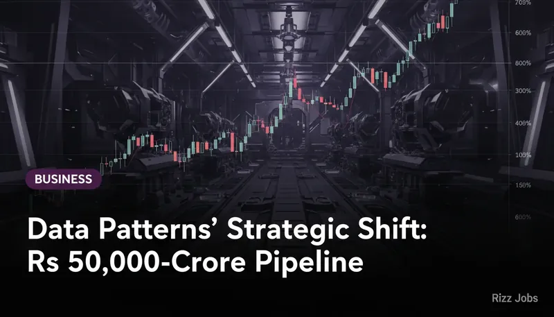 Data Patterns' Strategic Shift: Rs 50,000-Crore Pipeline — Rizz Jobs