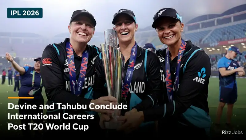 Devine and Tahuhu Conclude International Careers Post T20 World Cup — Rizz Jobs