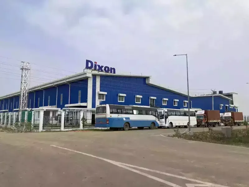 Dixon Technologies and Vivo India logos