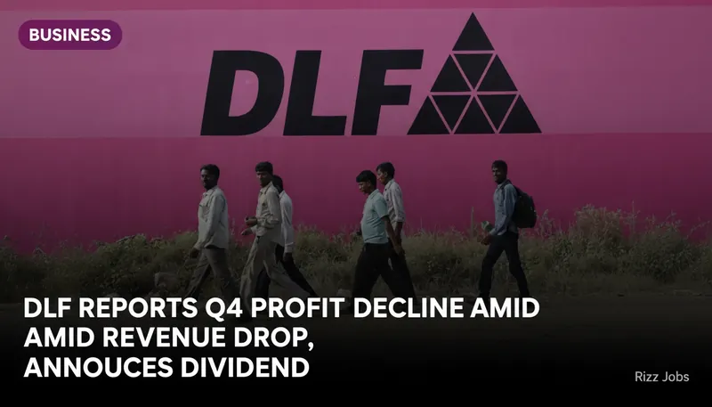 DLF Reports Q4 Profit Decline Amid Revenue Drop, Announces Dividend — Rizz Jobs