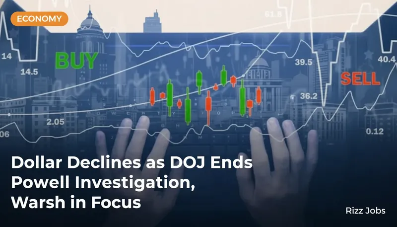 Dollar Declines as DOJ Ends Powell Investigation, Warsh in Focus — Rizz Jobs