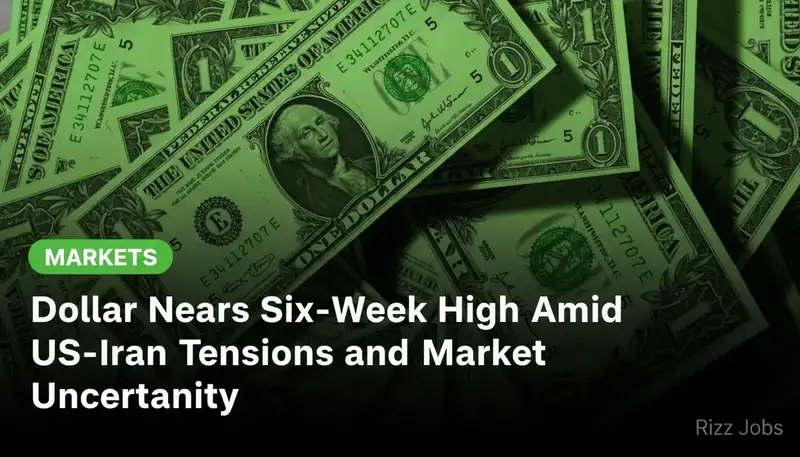Dollar Nears Six-Week High Amid US-Iran Tensions and Market Uncertainty — Rizz Jobs