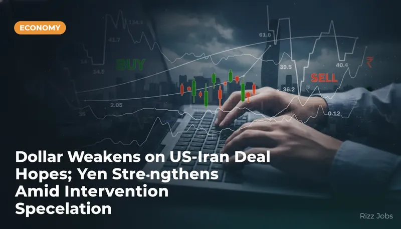 Dollar Weakens on US-Iran Deal Hopes; Yen Strengthens Amid Intervention Speculation — Rizz Jobs