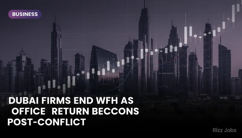 Dubai Firms End WFH as Office Return Beckons Post-Conflict — Rizz Jobs