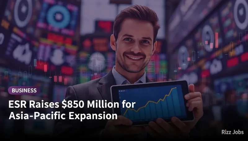 ESR Raises $850 Million for Asia-Pacific Expansion — Rizz Jobs