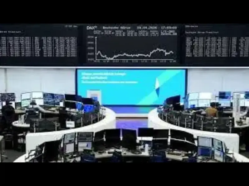 European stock market decline amid earnings reports and geopolitical tensions