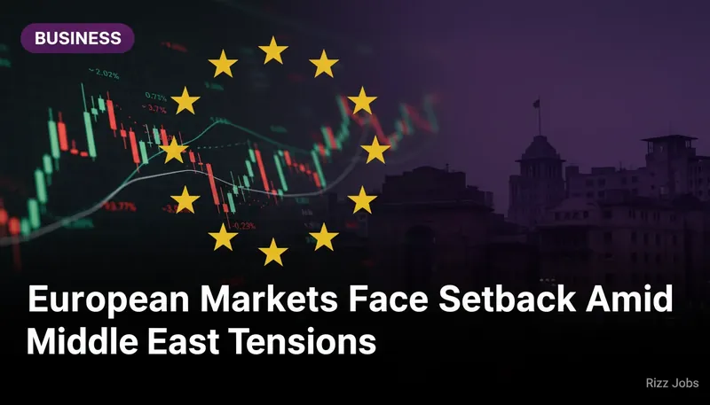 European Markets Face Setback Amid Middle East Tensions — Rizz Jobs
